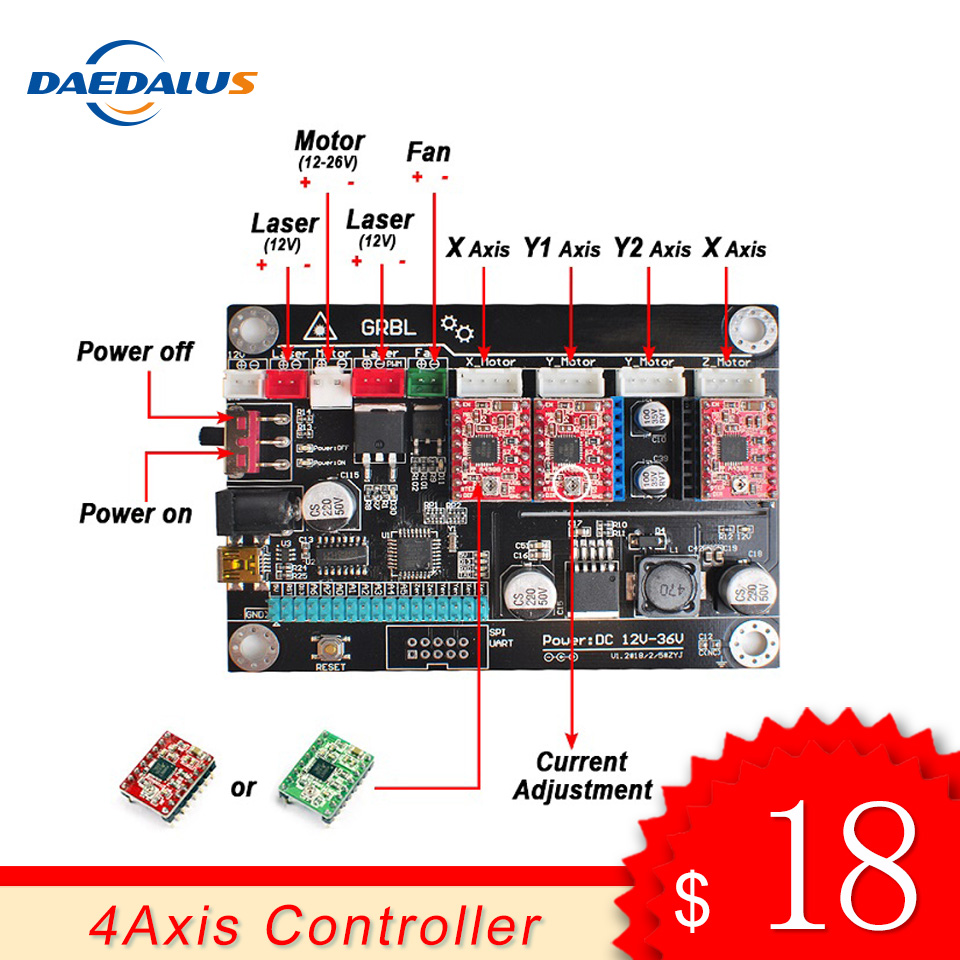 4-Axis-CNC-Controller-Double-Y-Axis-USB-Driver-Board-Controller-Laser-Board-GRBL-Control-For